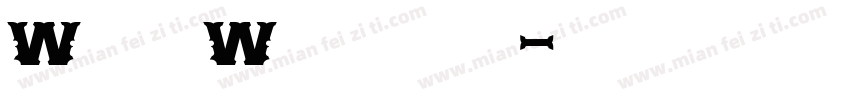 W 文件 W 看看是不是这个字体转换